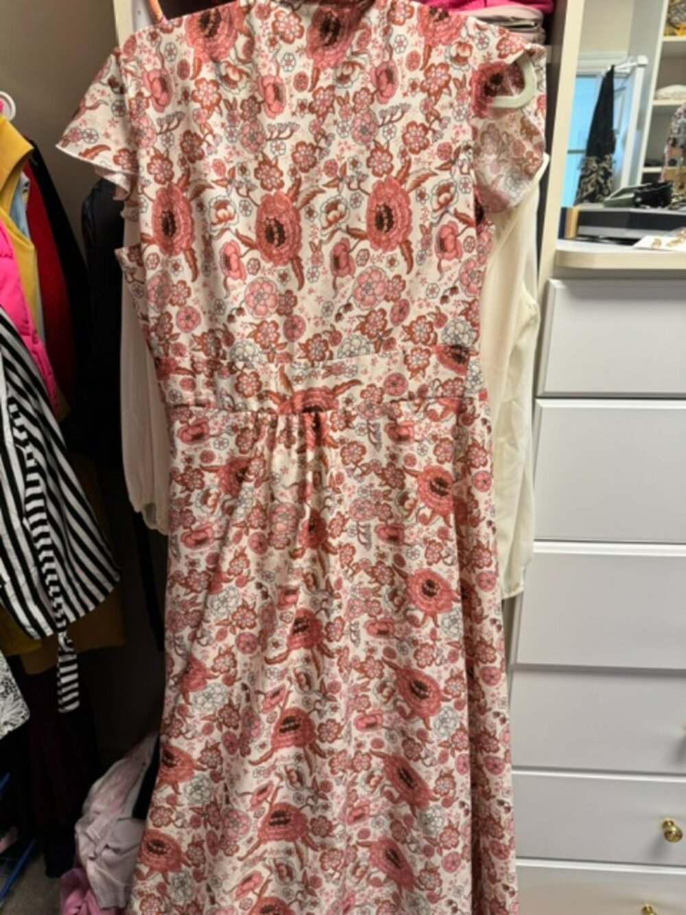 NWOT Maxi Wrap Dress